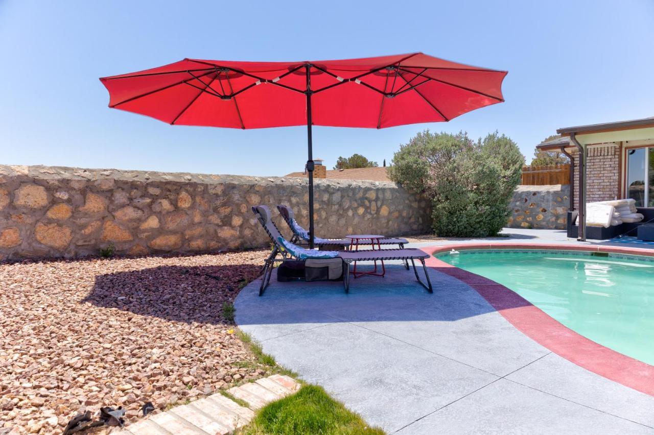 Home With Mountain View/Pool/Tub 엘패소 외부 사진