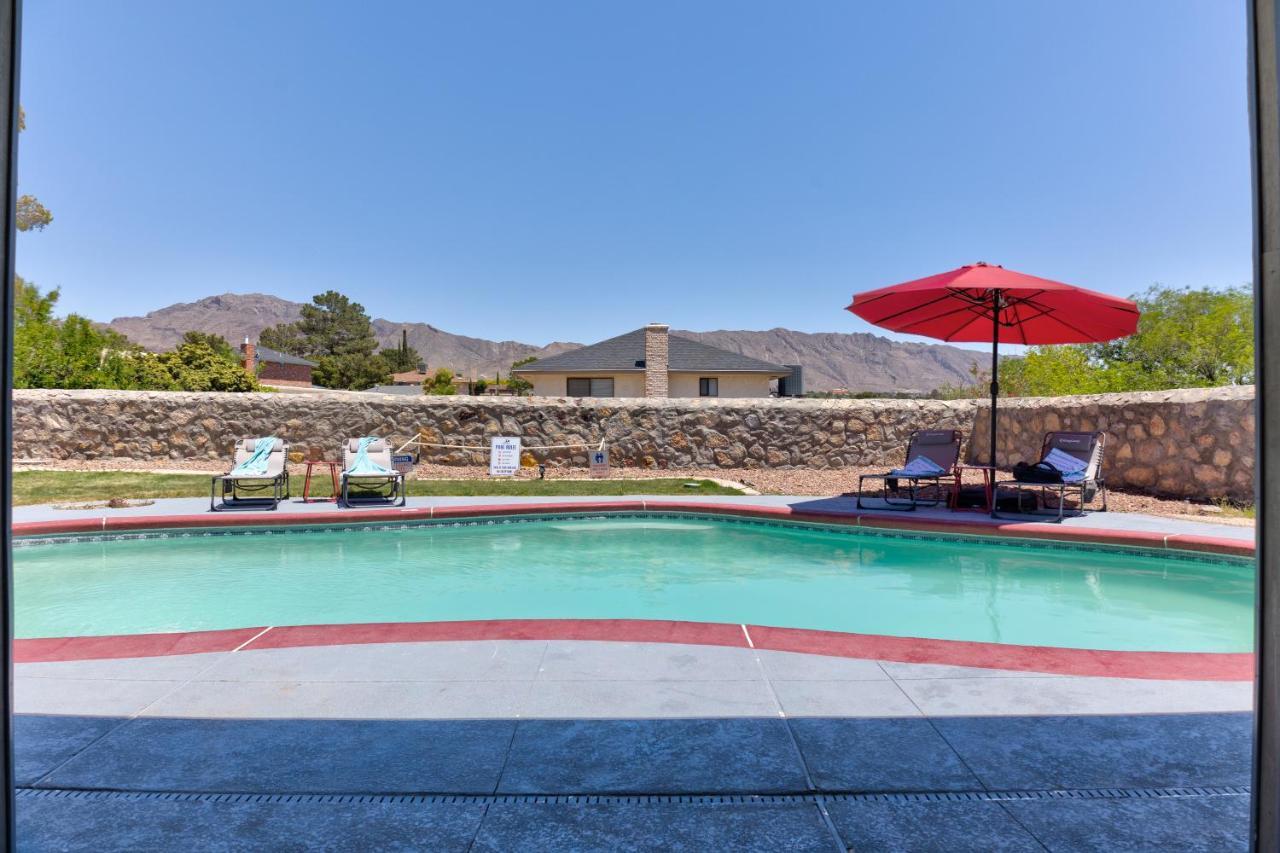 Home With Mountain View/Pool/Tub 엘패소 외부 사진