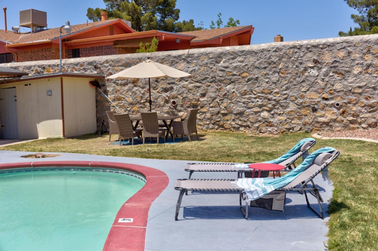 Home With Mountain View/Pool/Tub 엘패소 외부 사진